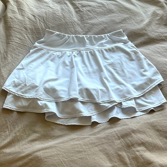 White Tennis Mini Skort - Picture 1 of 1